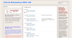 Desktop Screenshot of clubmate149.com